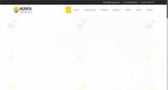Desktop Screenshot of agricagroup.net